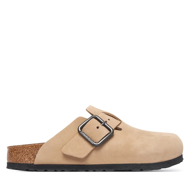 Παντόφλες Birkenstock Boston Wire Buckle 1031573 Ανοιχτό μπεζ