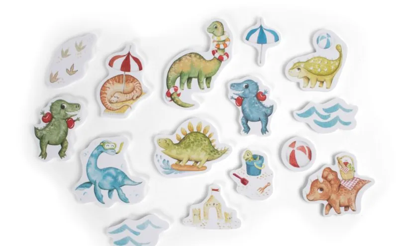 Filibabba – Foam Bath Toys – Dino Beach