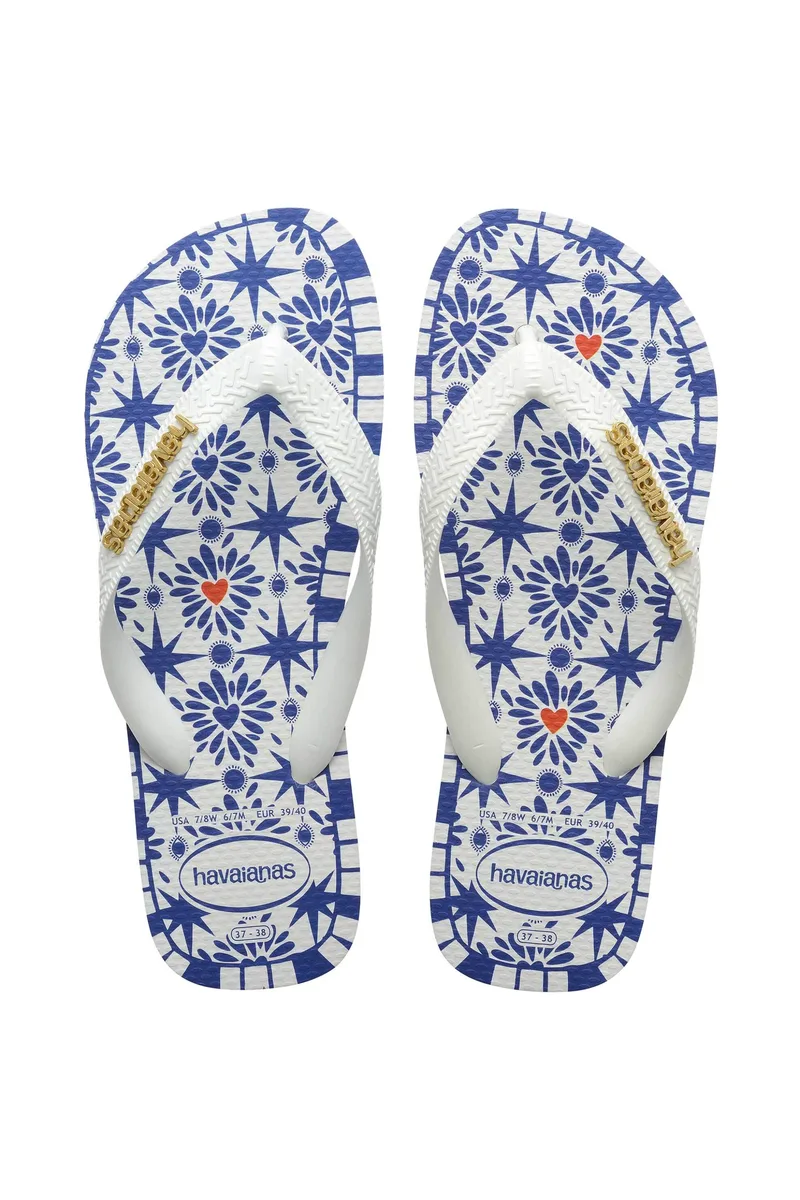 Havaianas γυναικείες σαγιονάρες "Top Sao Luis" - 4150742 Λευκό