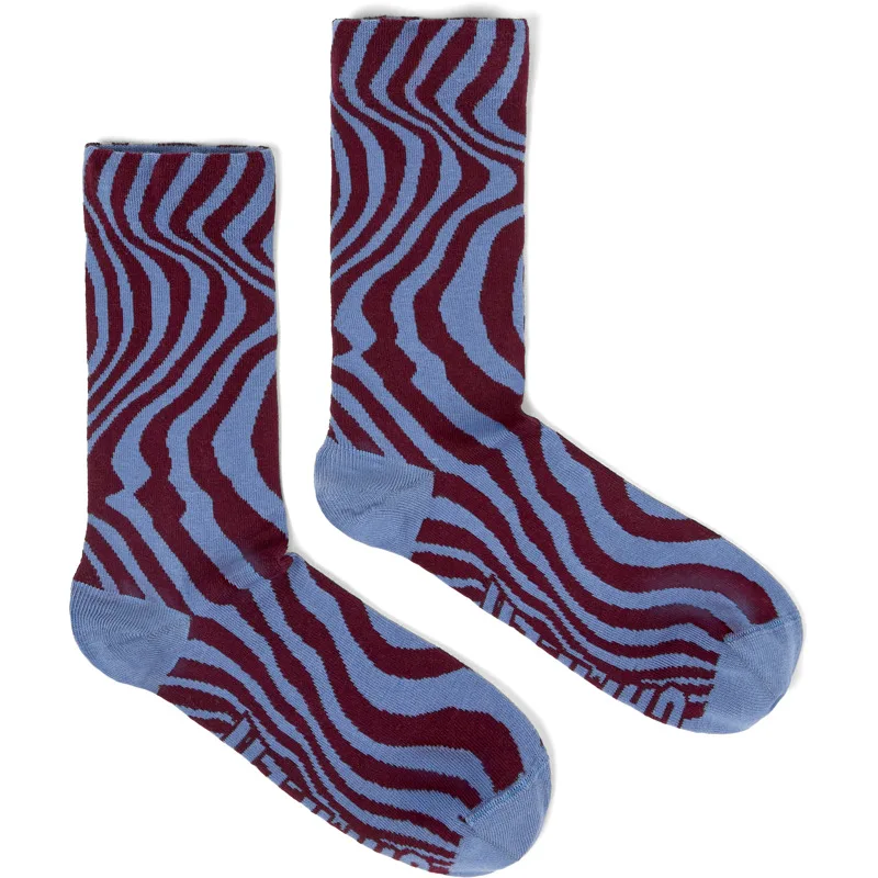 CAMPER Seasonal Socks - Unisex Κάλτσες - Κίτρινο,Πράσινο, Μέγεθος L, Cotton fabric