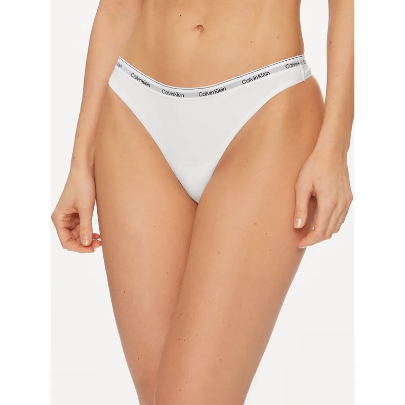 Calvin Klein Underwear Στρίνγκ 000QD5043E Λευκό