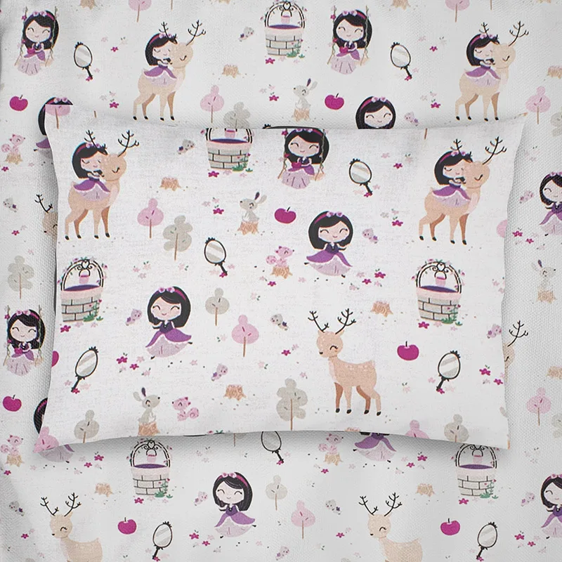 Μαξιλαροθήκη Τεμάχιο 50X70 Dimcol Lily & Deer 179 (50x70)