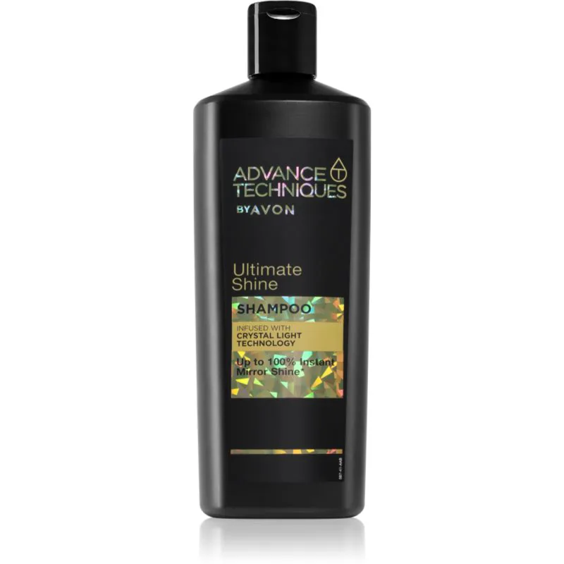 Avon Advance Techniques Ultimate Shine σαμπουάν Για λάμψη και απαλότητα μαλλιών 700 ml