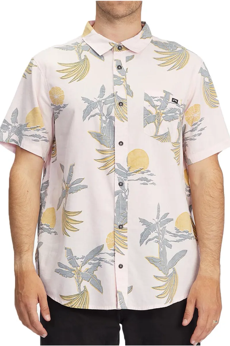 Πουκάμισο Κοντομάνικο Billabong Sundays Floral C1SH25BIP2-46 Ανδρικό