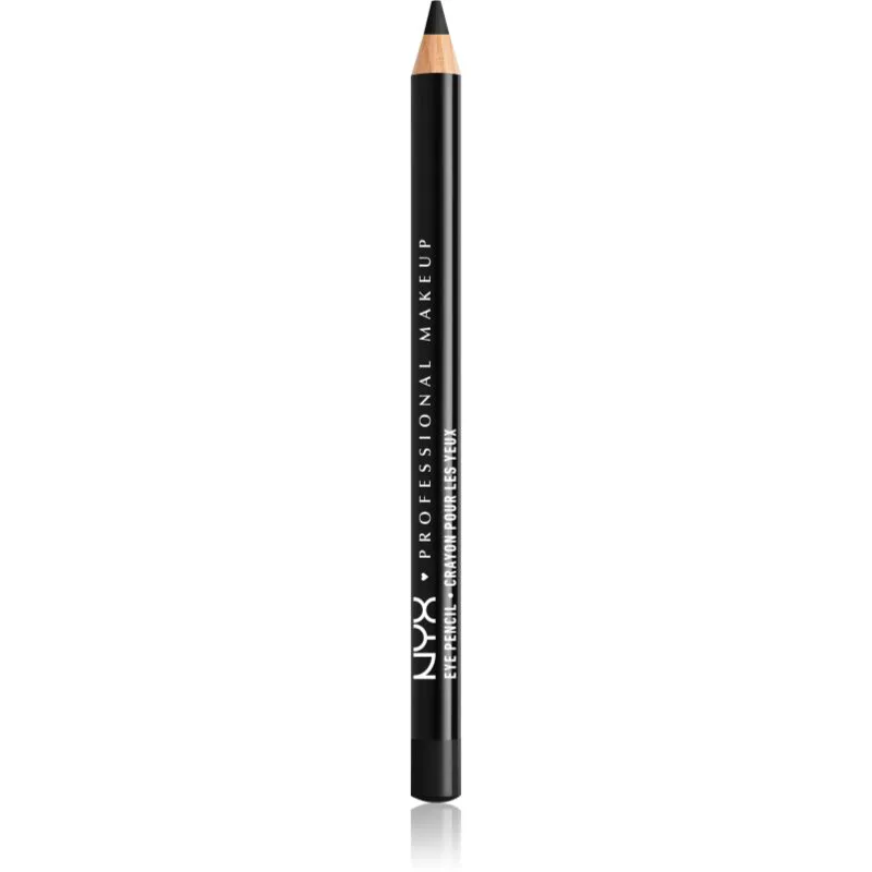 NYX Professional Makeup Eye and Eyebrow Pencil Μολύβι για τα μάτια απόχρωση Black 1.2 γρ