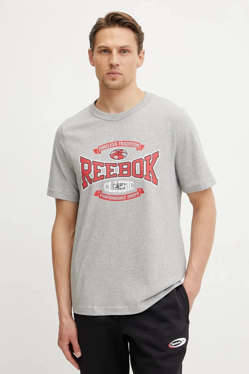 Βαμβακερό μπλουζάκι Reebok Classic