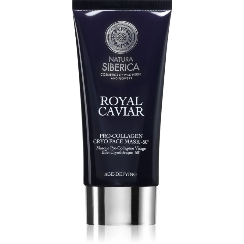 Natura Siberica Royal Caviar ανυψωτική μάσκα για ενίσχυση της παραγωγής κολλαγόνου 75 ml