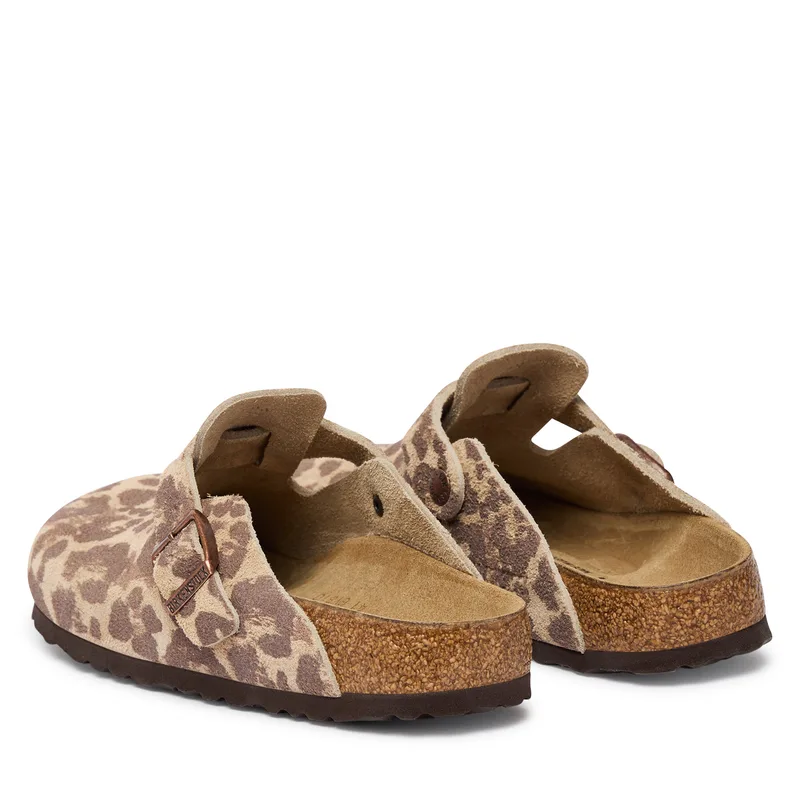 Παντόφλες Birkenstock Boston Print 1033324 Καφέ