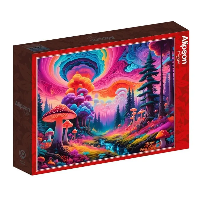 Αlipson Ρuzzle: Mushroom Forest (1000 τμχ. - 69 x 48 cm)