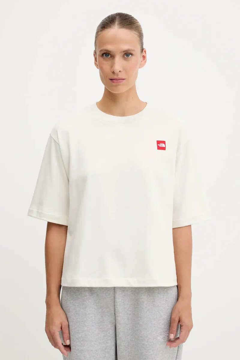 The North Face t-shirt γυναικείο βαμβακερό Redbox