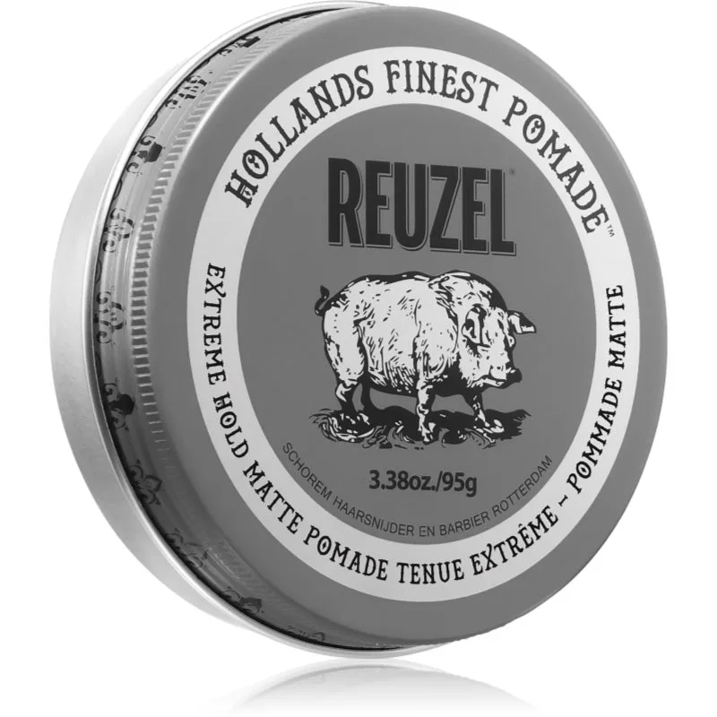 Reuzel Grey Hold Matte Pomade Πομάδα μαλλιών 95 γρ