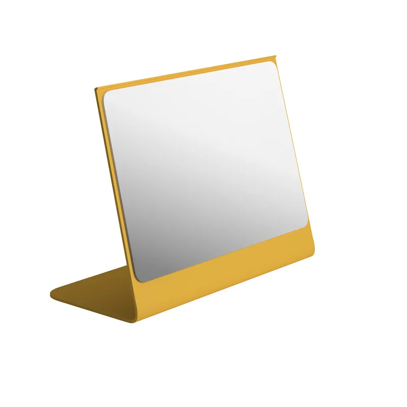 Καθρέπτης Επιτραπέζιος Ανοξείδωτος Matt Yellow Pam & Co 20x10x18εκ. 2015-603 (Υλικό: Ανοξείδωτο, Χρώμα: Κίτρινο ) - Pam & Co - 2015-603
