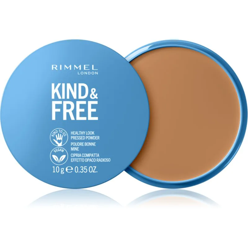 Rimmel Kind & Free ματ πούδρα απόχρωση 40 Tan 10 γρ
