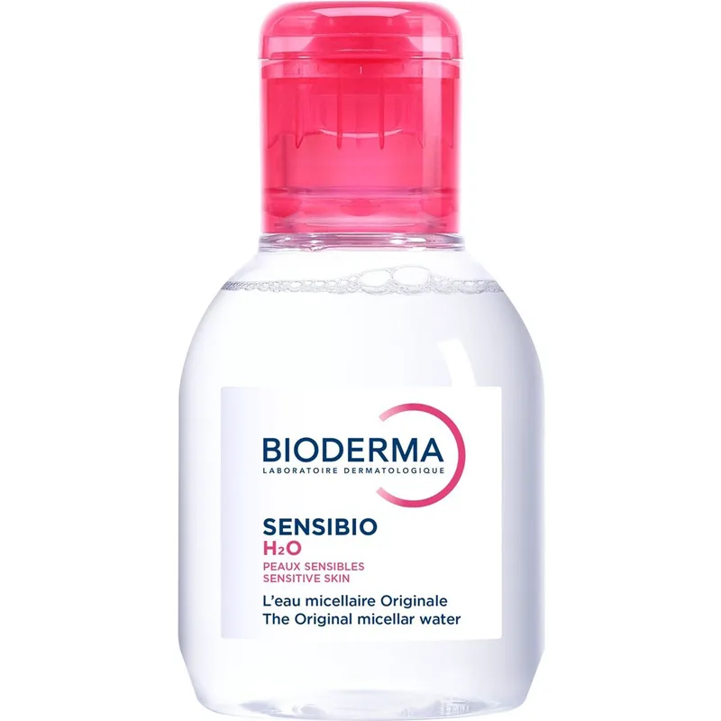 Bioderma Sensibio H2O Micellar Water Μικυλλιακό Νερό Καθαρισμού & Ντεμακιγιάζ Προσώπου - Ματιών για Ευαίσθητες Επιδερμίδες Travel Size 100ml