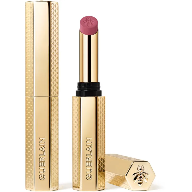 GUERLAIN KissKiss πολυτελές κραγιόν με μέλι απόχρωση 815 Tender Lilac 1.85 γρ