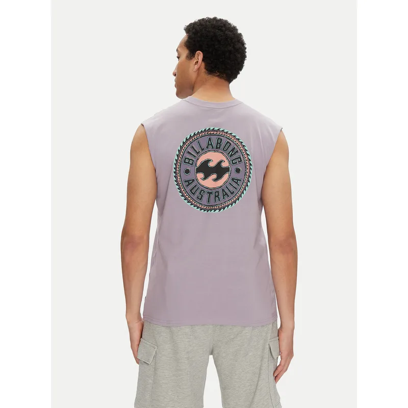 Billabong Tank top EBYZT00305 Μωβ Regular Fit