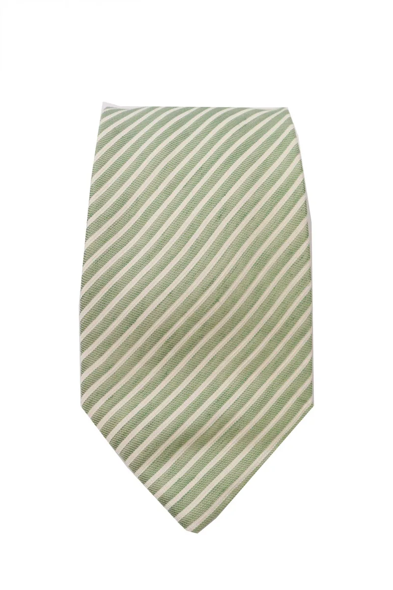 GIORGIO ARMANI ΓΡΑΒΑΤΑ 9,5CM ΡΙΓΕ ΛΑΧΑΝΙ