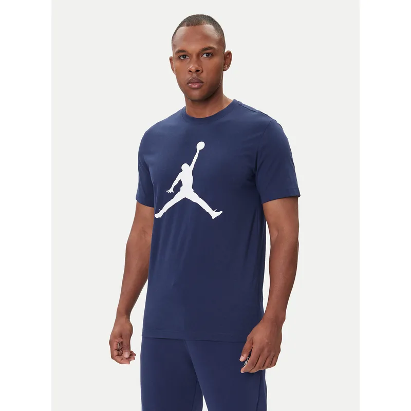 Nike T-Shirt CJ0921 414 Σκούρο μπλε Regular Fit