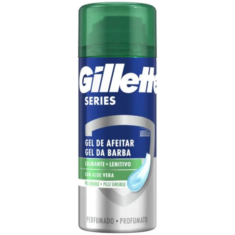 Gillette Series Soothing Gel Ξυρίσματος Με Αλόη Βέρα, Για Ευαίσθητες Επιδερμίδες Κατά των Ερεθισμών 75ml