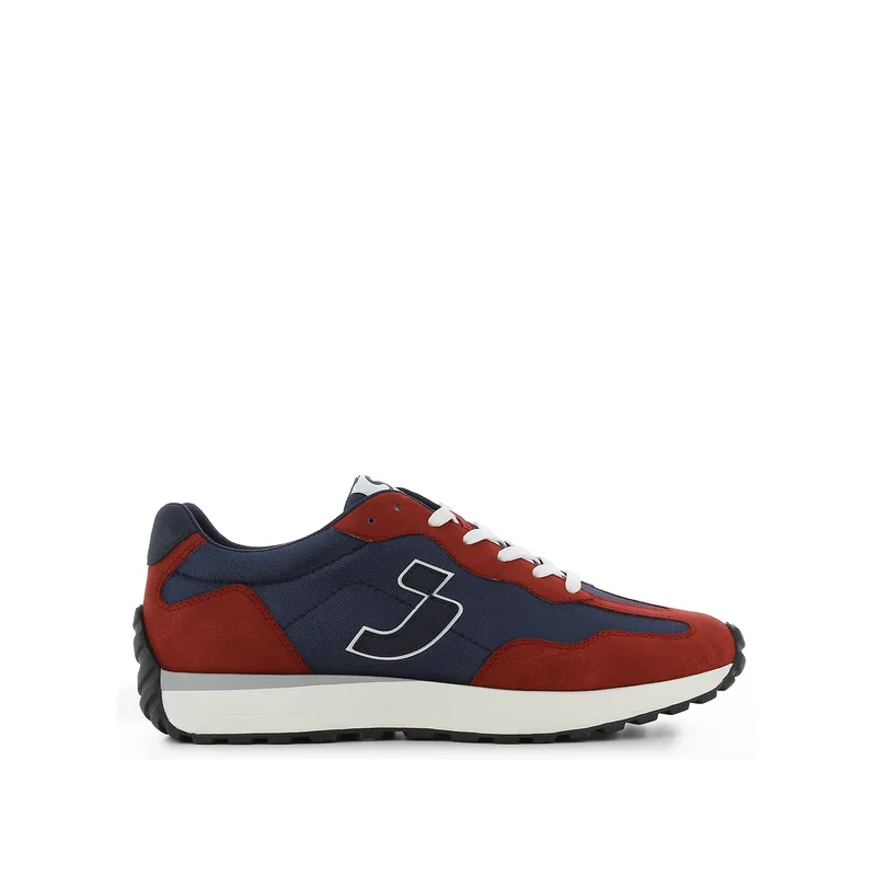Κόκκινο-μπλε ανδρικό sneaker