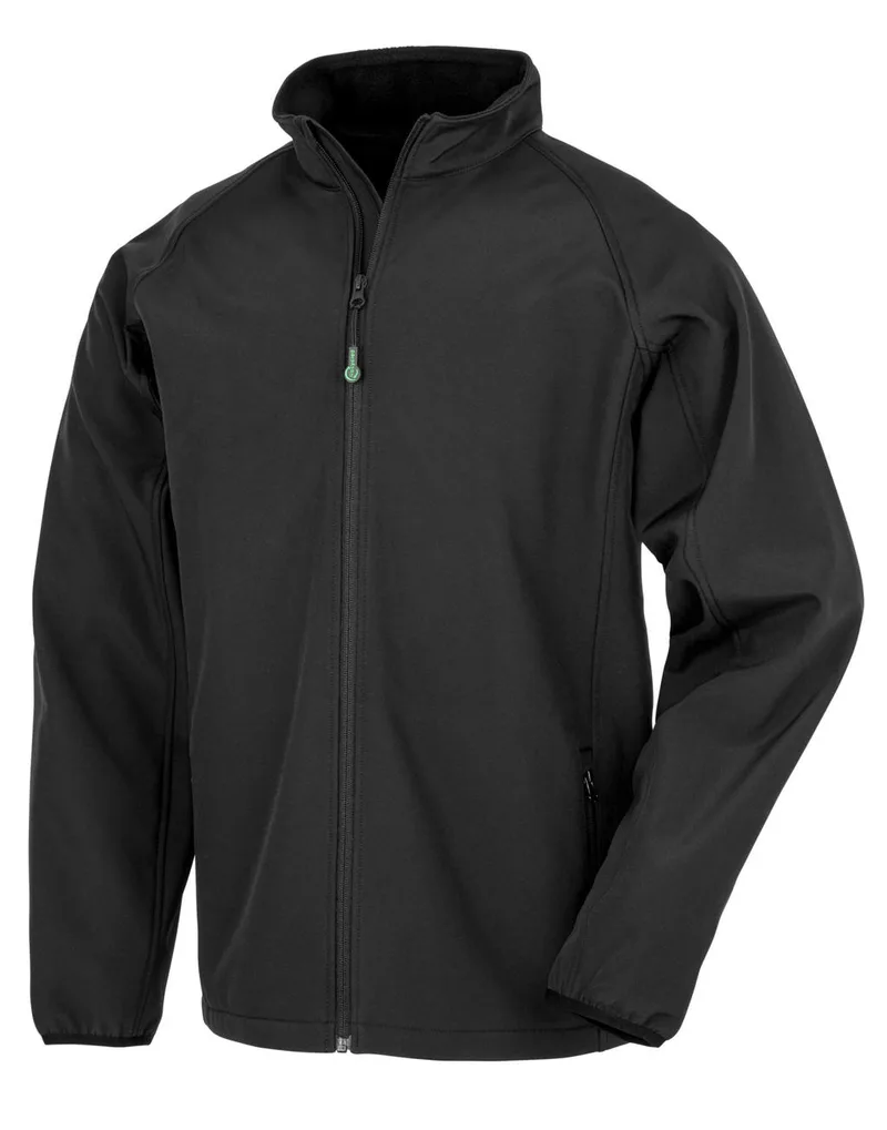 Ανδρικό Τζάκετ R901M Result Recycled Softshell 2 Στρώσεων Black