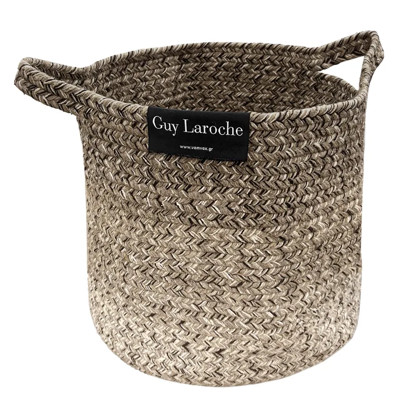 Καλάθι Jute Shades Wenge 30x30x30εκ. Guy Laroche (Χρώμα: Wenge, Ύφασμα: Jute (γιούτα)) - Guy Laroche - 5206480656941