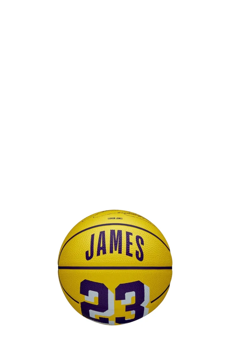 Μπάλα Μπάσκετ Wilson NBA Player Icon Mini Lebron New WZ4027701XB3-00