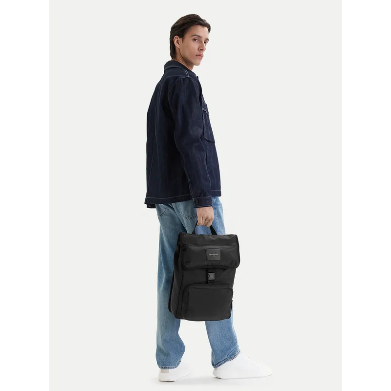 Σακίδιο Calvin Klein Jeans Sport Essentials Sq Flat Bp43 L K50K511721 Μαύρο