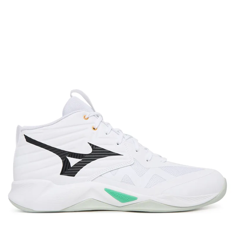 Παπούτσια Σάλας Mizuno Wave Momentum Pro Mid V1GA2545 Λευκό