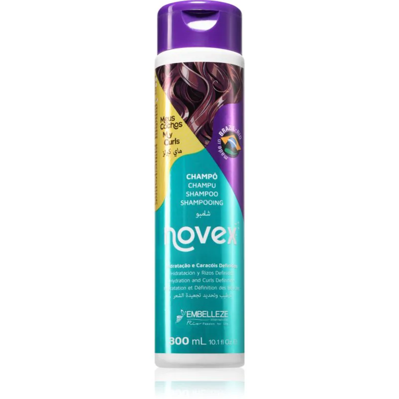 Novex Brazilian Keratin σαμπουάν για σγουρά μαλλιά 300 ml
