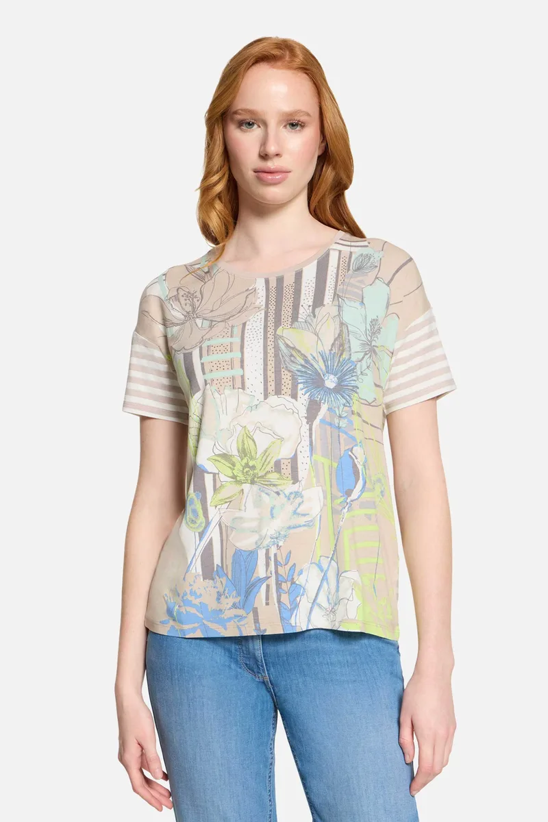 So Cosy γυναικεία μπλούζα με floral print - 2455/8262 Πολύχρωμο