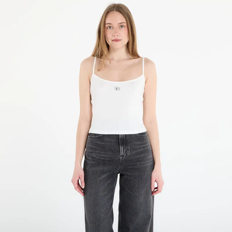 DIESEL T-Hupy-Od Tank Top Off White M