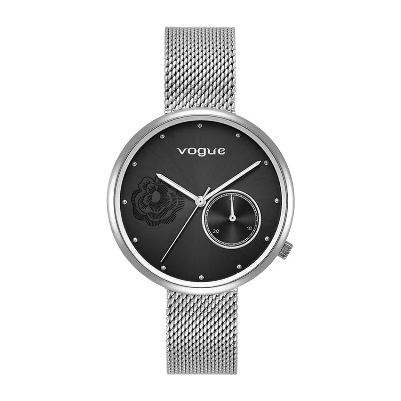 Ρολόι Γυναικείο Ασημί Stainless Steel Bracelet Vogue 2020814382