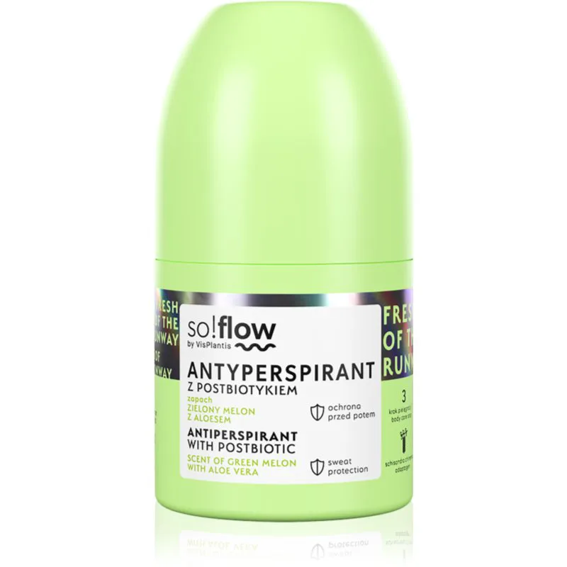 so!flow Antiperspirant With Postbiotic αντιιδρωτικό ρολλ-ον 50 ml
