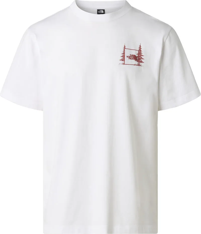 Ανδρικό Camping Relaxed Graphic T-Shirt Λευκό The North Face NF0A8GQM-FN41