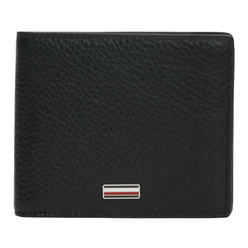 Ανδρικό Δερμάτινο Πορτοφόλι Tommy Hilfiger AM0AM14496-BDS Μαύρο