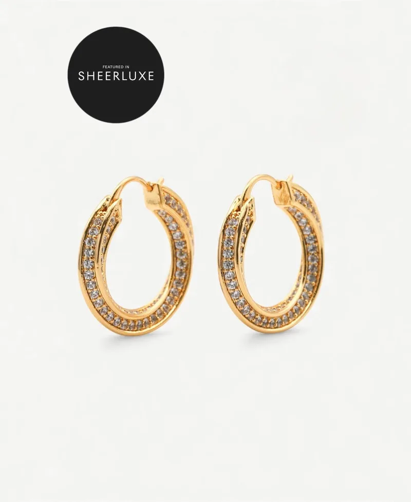Twilight Hoop Earrings