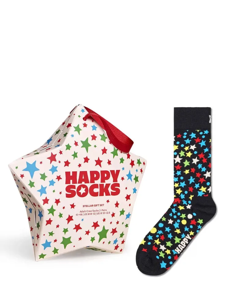 Happy Socks Stellar Gift Set Adult Crew Socks 1 Pairs (Size: 41-46)