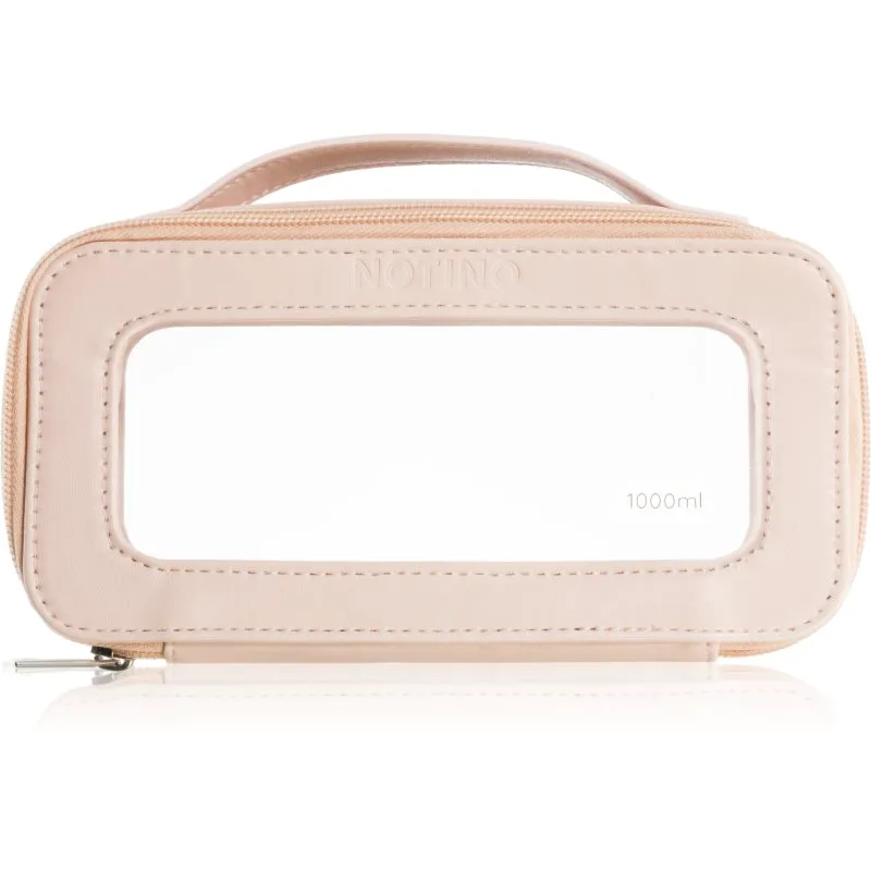 Notino Travel Collection In-Flight Pouch βαλιτσάκι καλλυντικών Μπεζ 20x10x5 cm 1 τμχ
