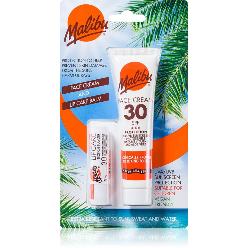 Malibu Sun Protection επωφελής συσκευασία