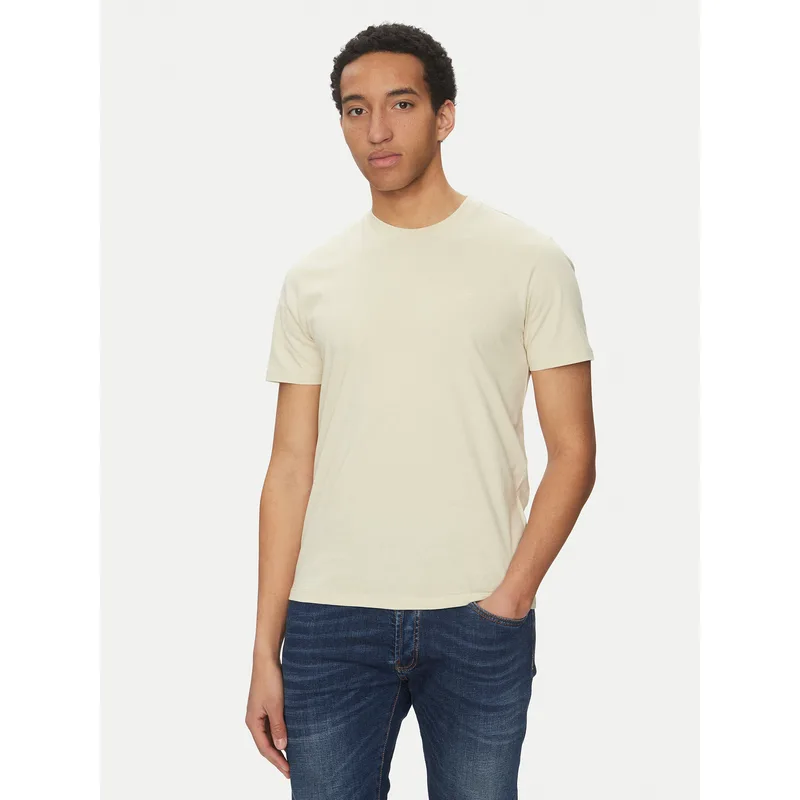 Liu Jo T-Shirt QA5145 J4819 Μπεζ Regular Fit