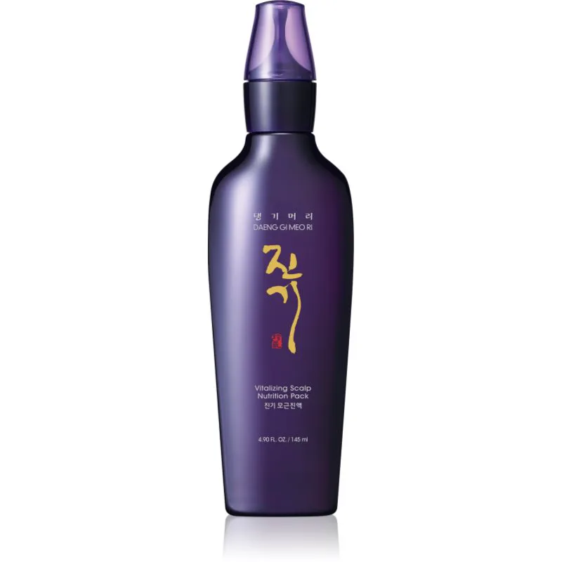 DAENG GI MEO RI Jin Gi Vitalizing Scalp Nutrition Pack δυναμωτικός και αναγεννητικός ορός για τα μαλλιά ενάντια στη τριχόπτωση 145 ml