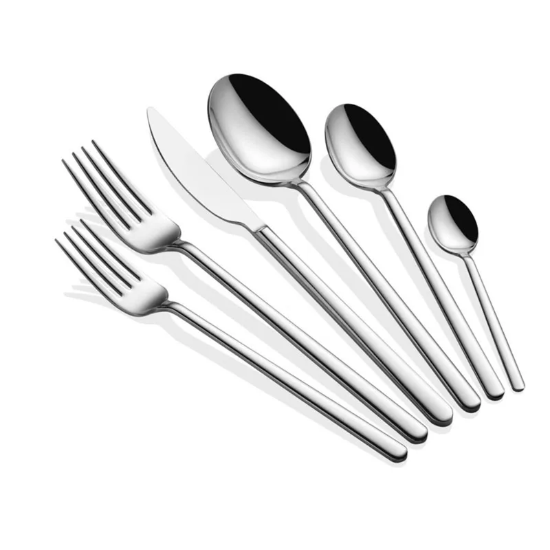 Σετ Μαχαιροπίρουνα (36 Τεμ.) Allegra - Silver 645Drm1201