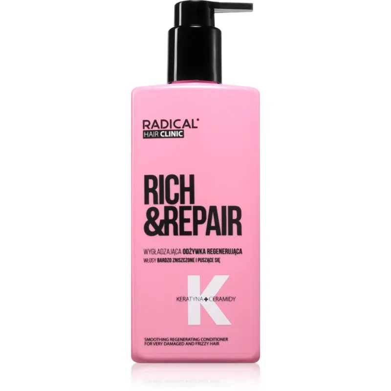 Farmona Hair Clinic Smoothing Regenerating Conditioner αναγεννητικό μαλακτικό για ξηρά και κατεστραμμένα μαλλιά 260 ml