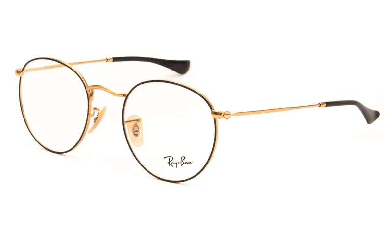 RAY BAN ΣΚΕΛΕΤΟΣ ΟΡΑΣΕΩΣ RAY BAN ROUND METAL 3447V 2991 5021 3447V Χρυσό