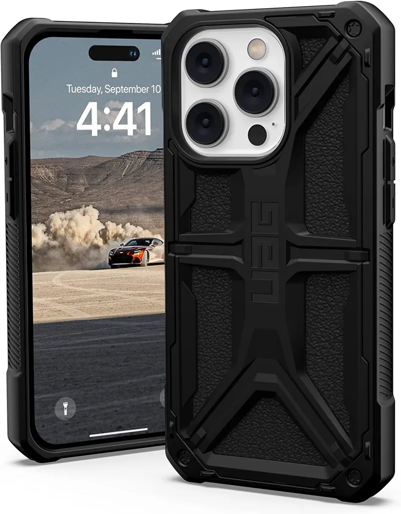 UAG Ανθεκτική Θήκη Monarch - Apple iPhone 14 Pro - Black (114034114040)