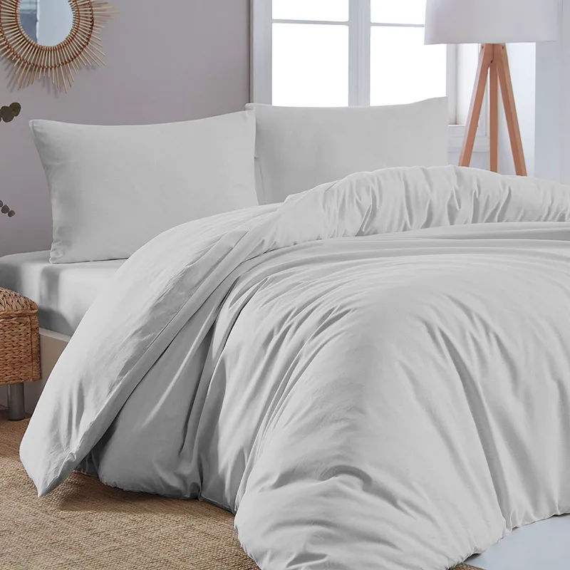 Παπλωματοθήκη Μονή 170x250 Beauty Home Viral 1999 Grey 170x250