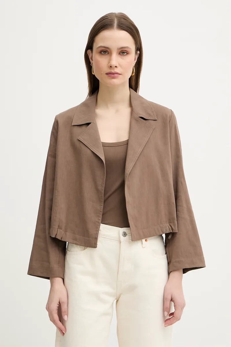 Blazer με μείγμα λινών Marella MLMPALCHI