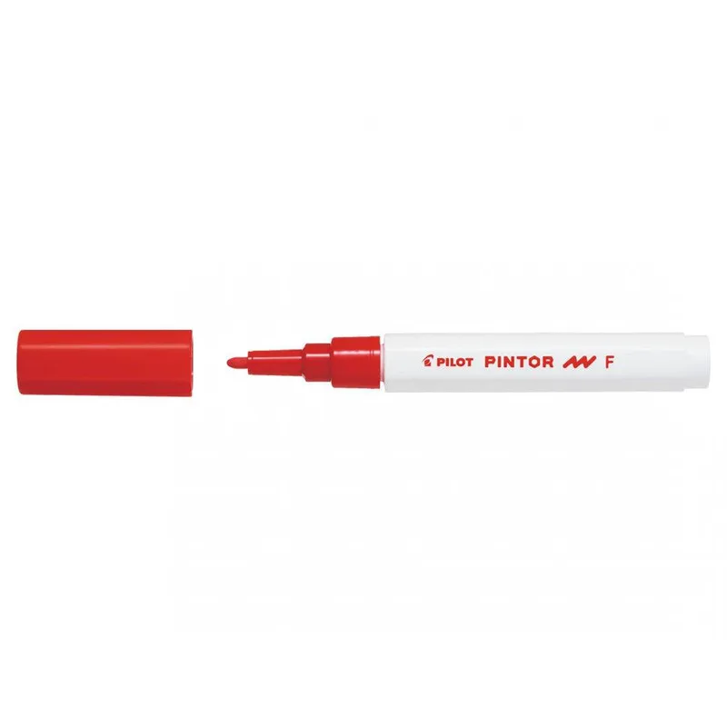 Μαρκαδόρος Pilot Paint Pintor Fine Red SW-PT-FR