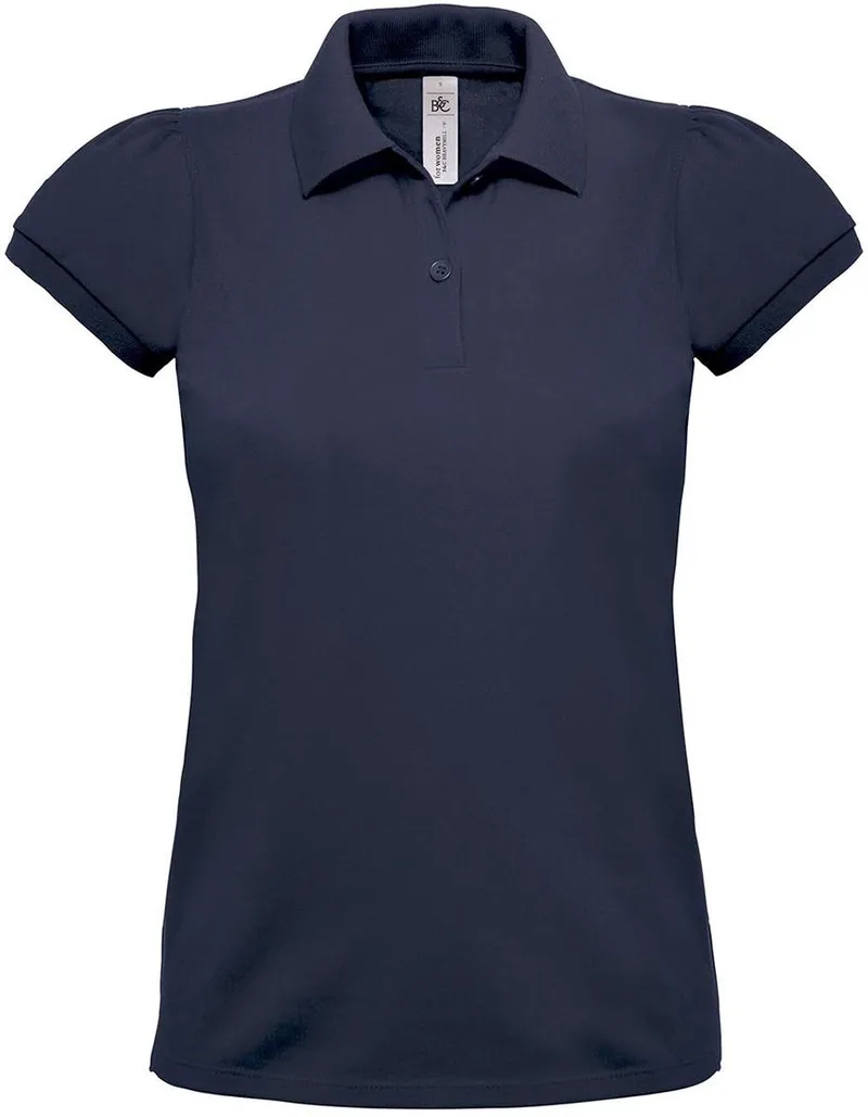 Heavymill Polo Ladies B & C Heavymill Women Navy